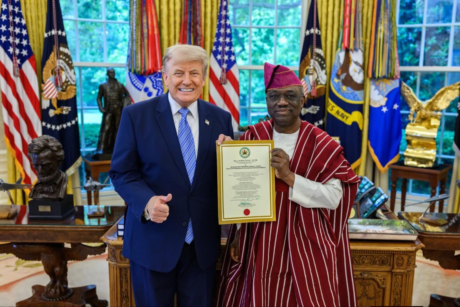 Jakadan Nijeriya a ƙasar Amurka, Kayode Are, ya fara aiki a hukumance