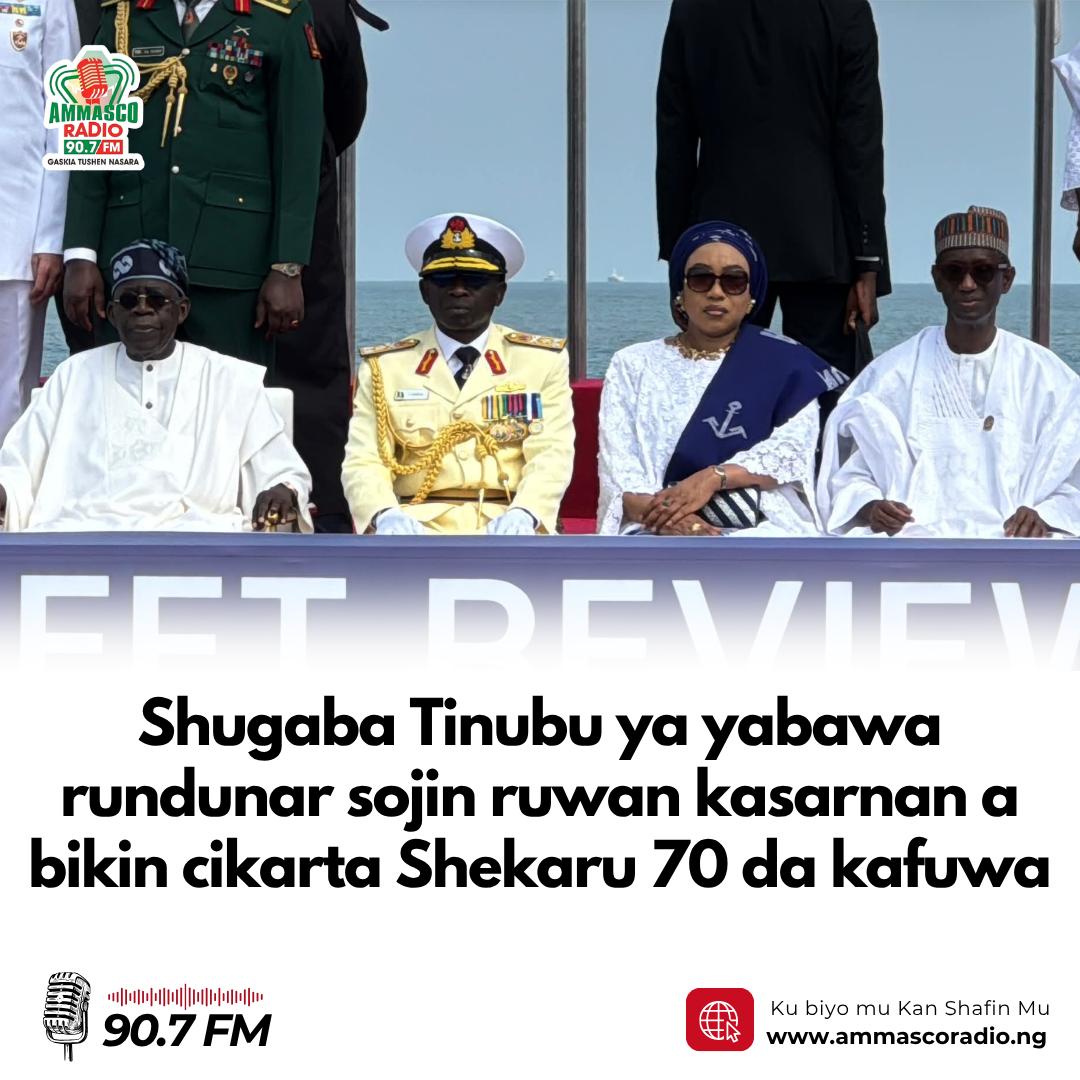 Shugaba Tinubu ya yabawa rundunar sojin ruwan kasarnan a bikin cikarta Shekaru 70 da kafuwa I