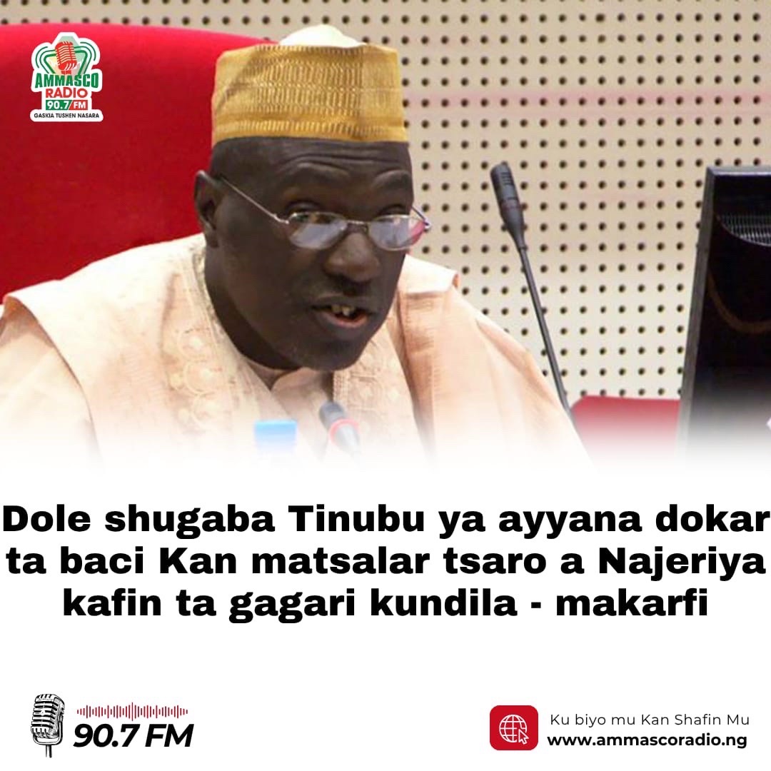 Dole shugaban Tinubu ya ayyana dokar ta baci Kan matsalar tsaro kafin ya gagari kundila - makarfi