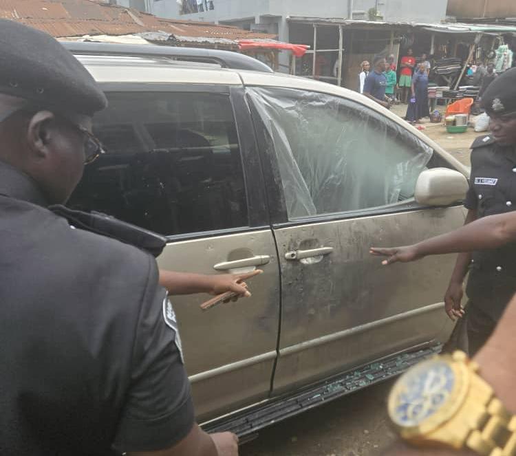 Abun fashewa ya tashi a wani sashe na kasuwar Mushin da ke jihar Lagos.