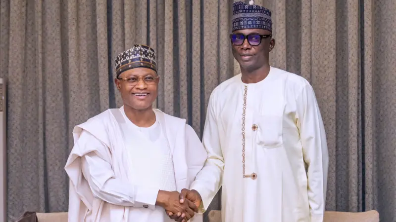 Gwamna Uba Sani ya zaɓi Jerry Adams a matsayin mataimakinsa na takarar 2027
